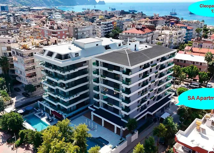 Appartement Sa Apartments! Cleopatra Sea View Flat *
