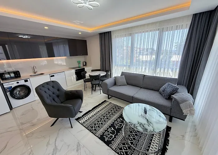 Sa Apartments! Cleopatra Sea View 1bd * Alanya