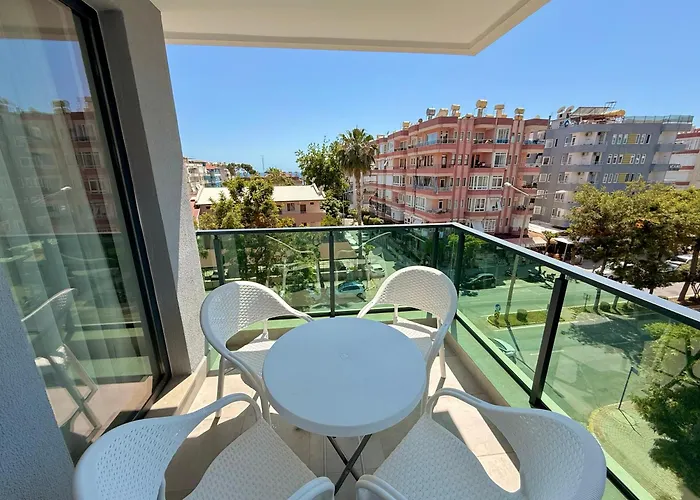 Sa Apartments! Cleopatra Sea View Flat Alanya